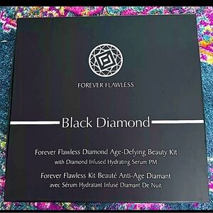 NWT-Forever Flawless, Black Diamond Beauty‎ Kit + age defying serum!